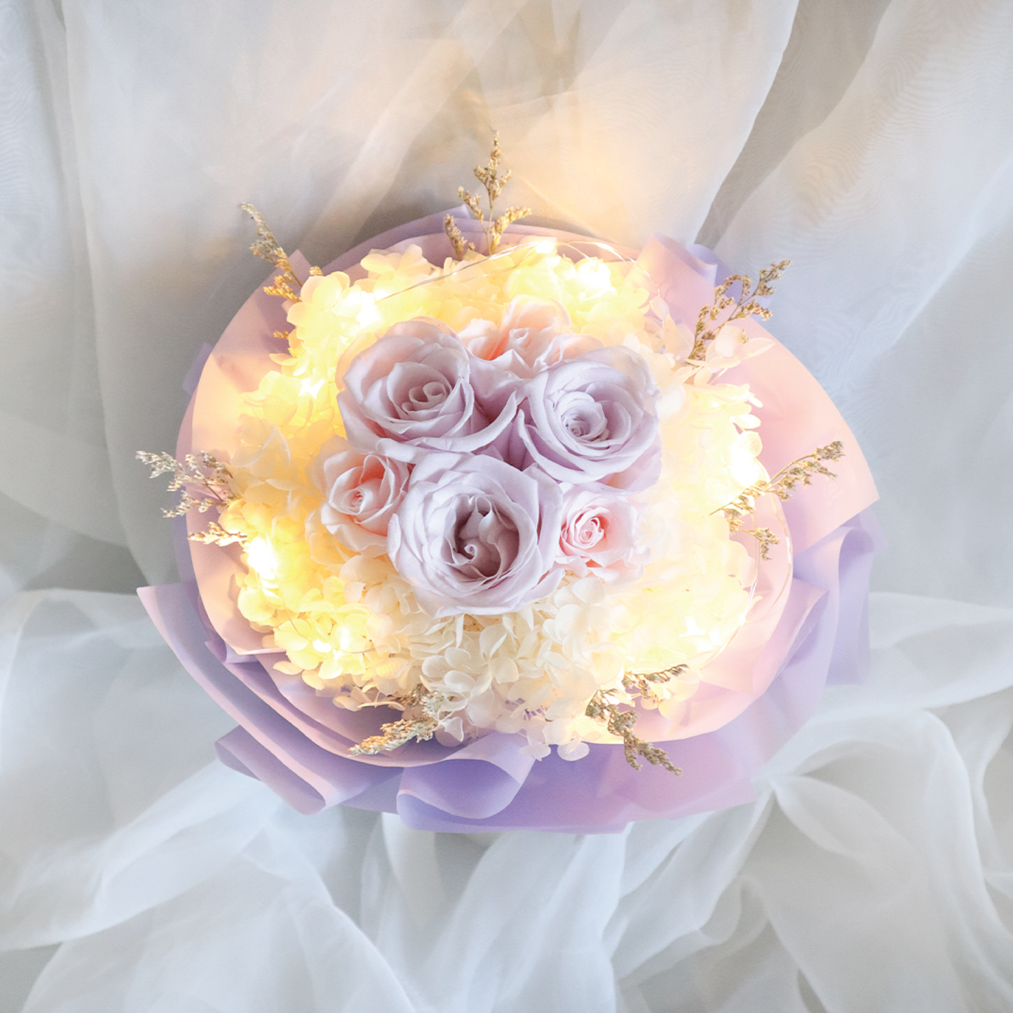 Roses In Purple