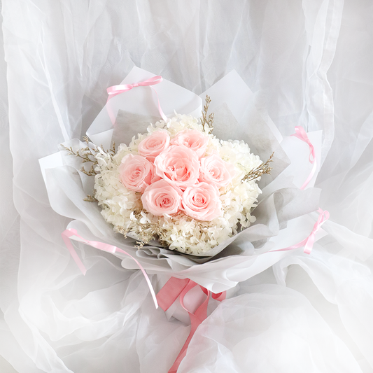 7 Stalk Ribbon Bouquet