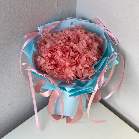 Hydrangea Ribbon Bouquet