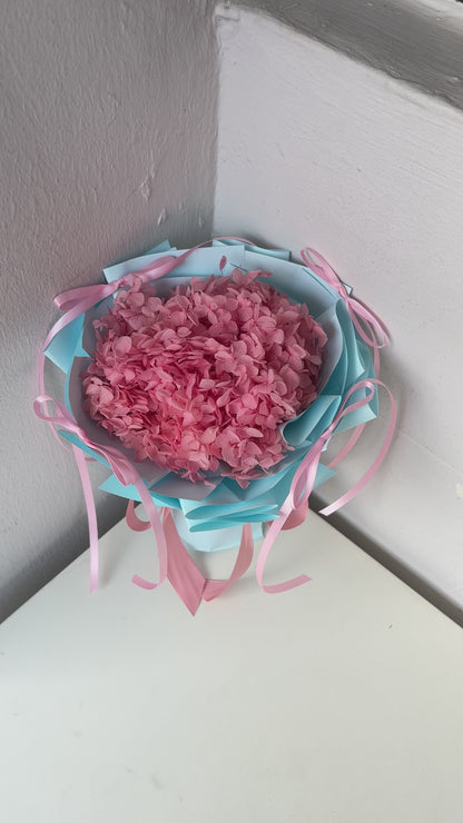 Hydrangea Ribbon Bouquet