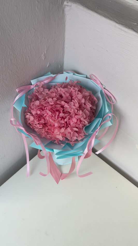 Hydrangea Ribbon Bouquet