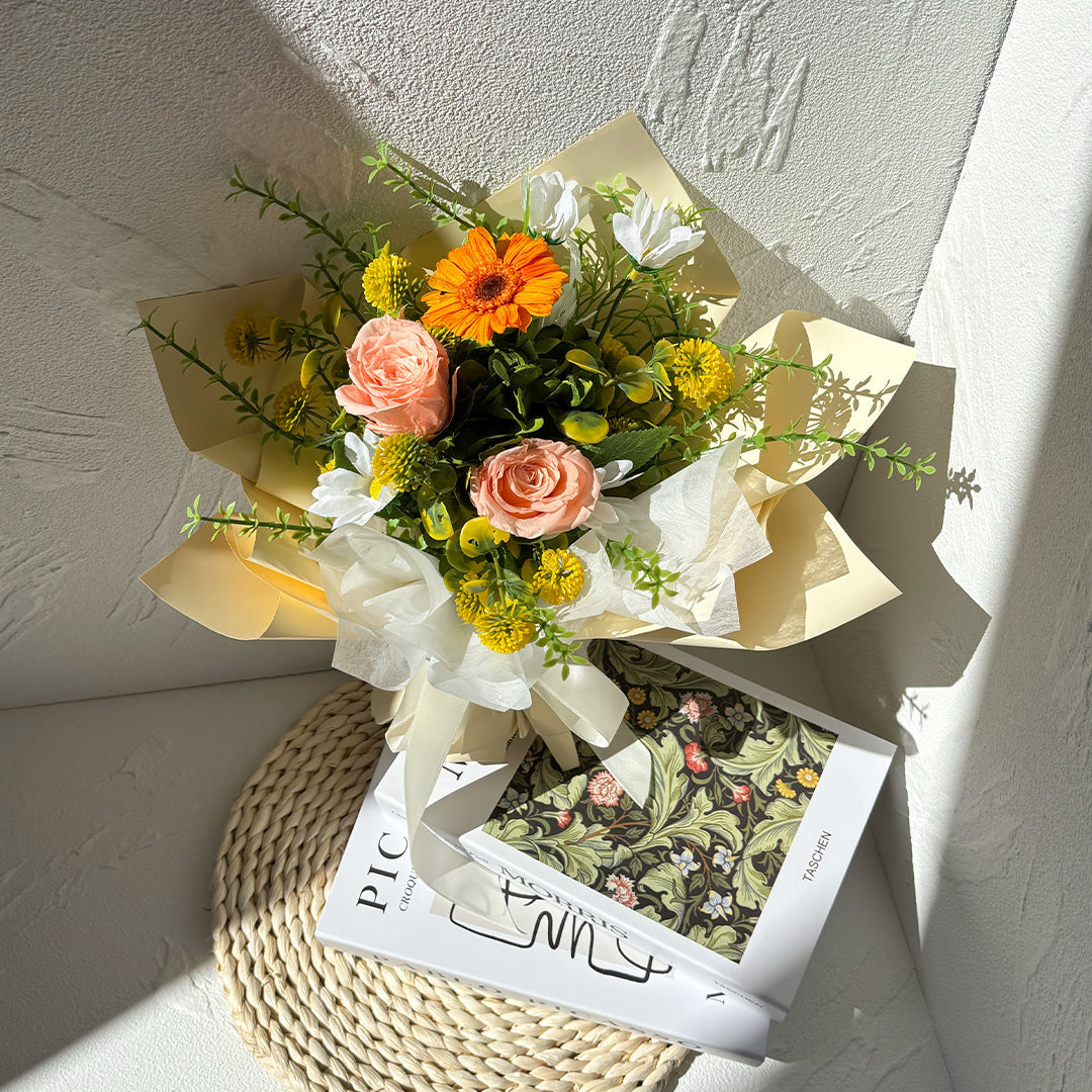 Sunset With You Hybrid Bouquet