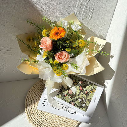 Sunset With You Hybrid Bouquet