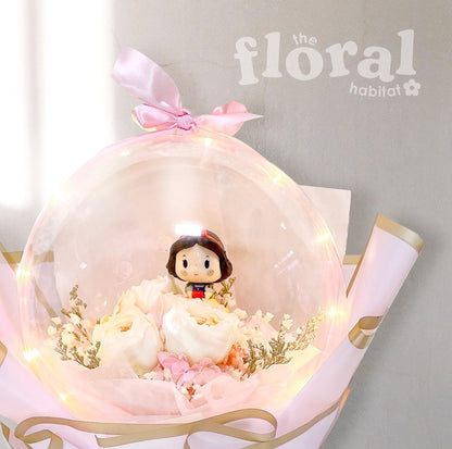 Snow White Princess Balloon Bouquet